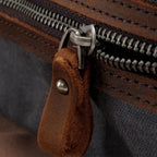 Bolsa de Viagem BP 606 | Lona e Couro | Duffel Bag Clássica | Bagypack - BAGYPACK