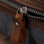 Bolsa de Viagem BP 606 em Lona e Couro. Duffel Bag Clássica BAGYPACK