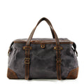 Bolsa de Viagem BP 610 em Lona e Couro. Duffel Bag Clássica BAGYPACK