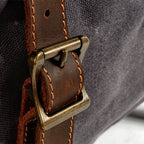 Bolsa de Viagem BP 610 em Lona e Couro. Duffel Bag Clássica BAGYPACK