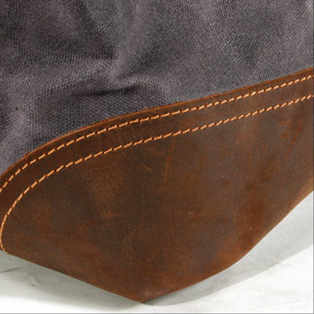 Bolsa de Viagem BP 610 em Lona e Couro. Duffel Bag Clássica BAGYPACK