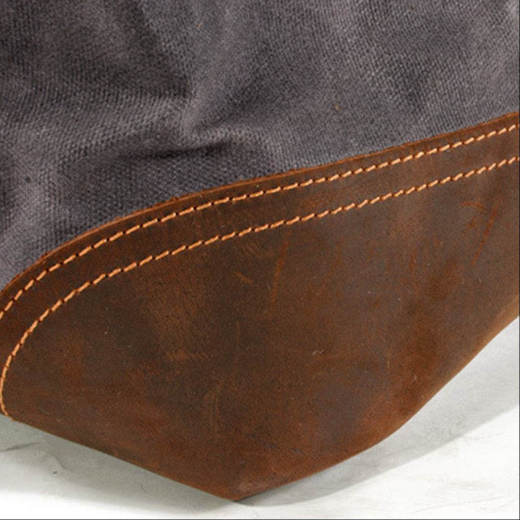 Bolsa de Viagem BP 610 em Lona e Couro. Duffel Bag Clássica BAGYPACK