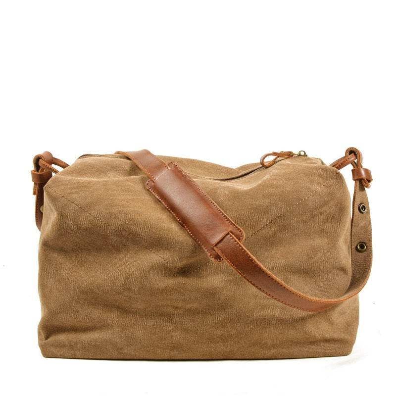 Bolsa Masculina BP 609 Tiracolo em Lona e Couro. Executiva Casual BAGYPACK
