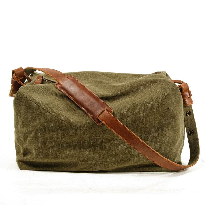 Bolsa Masculina BP 609 Tiracolo em Lona e Couro. Executiva Casual BAGYPACK