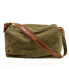 Bolsa Masculina BP 609 Tiracolo em Lona e Couro. Executiva Casual BAGYPACK