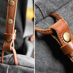 Bolsa Masculina BP 609 | Lona e Couro | Executiva Casual | Bagypack - BAGYPACK