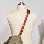 Bolsa Masculina BP 609 Tiracolo em Lona e Couro. Executiva Casual BAGYPACK