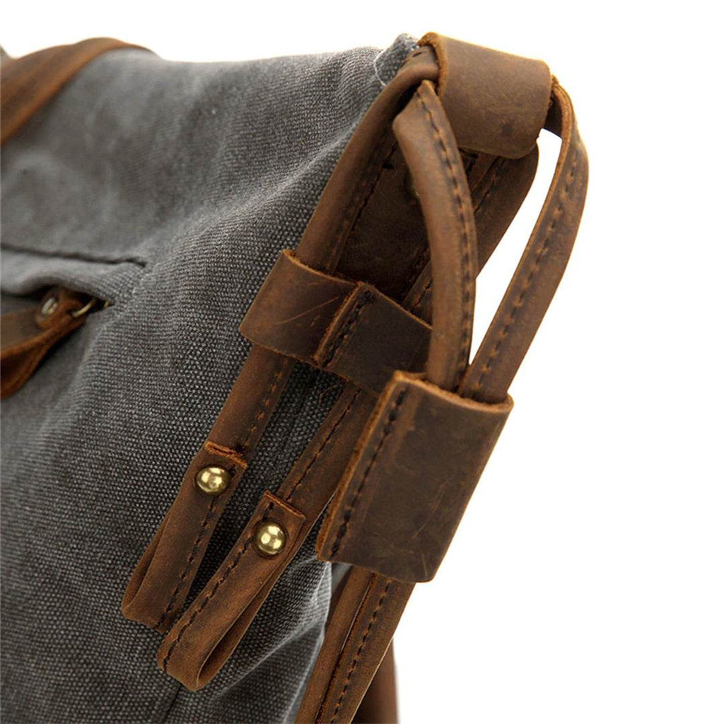 Bolsa Tiracolo BP 206 Unissex em Lona e Couro BAGYPACK