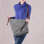 Bolsa Tiracolo BP 206 Unissex em Lona e Couro BAGYPACK