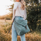 Bolsa Tiracolo BP 206 Unissex em Lona e Couro BAGYPACK
