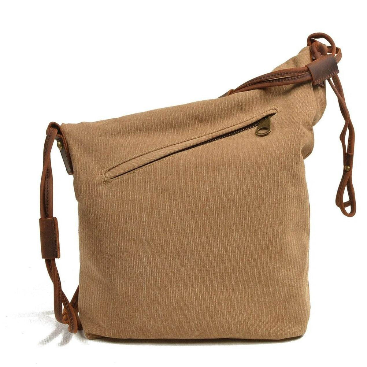Bolsa Tiracolo BP 206 Unissex em Lona e Couro BAGYPACK
