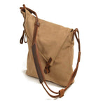 Bolsa Tiracolo BP 206 Unissex em Lona e Couro BAGYPACK