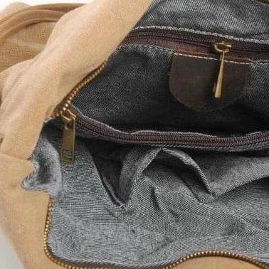 Bolsa Tiracolo BP 206 Unissex em Lona e Couro BAGYPACK