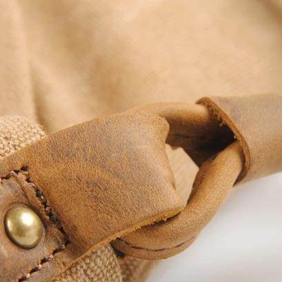 Bolsa Tiracolo BP 206 Unissex em Lona e Couro BAGYPACK