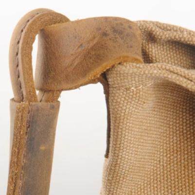 Bolsa Tiracolo BP 206 Unissex em Lona e Couro BAGYPACK