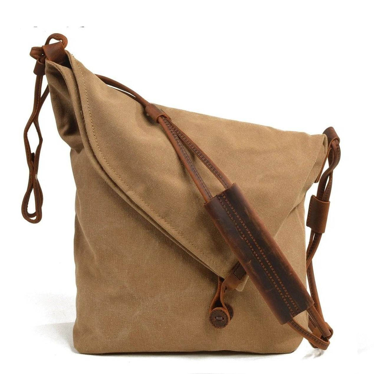 Bolsa Tiracolo BP 206 Unissex em Lona e Couro BAGYPACK