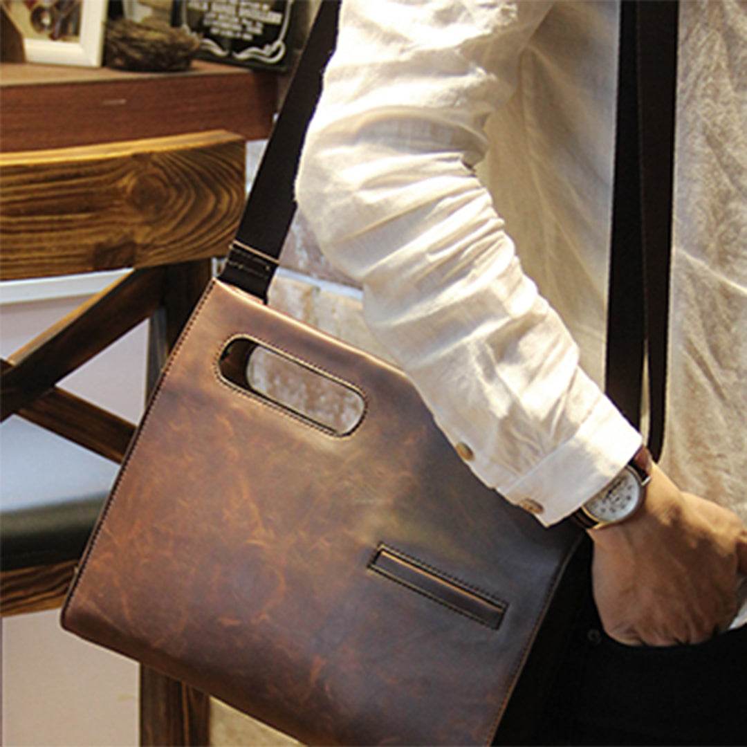 Clutch Masculina BP 214 em PU estruturado. Carteira de Mão Executiva BAGYPACK