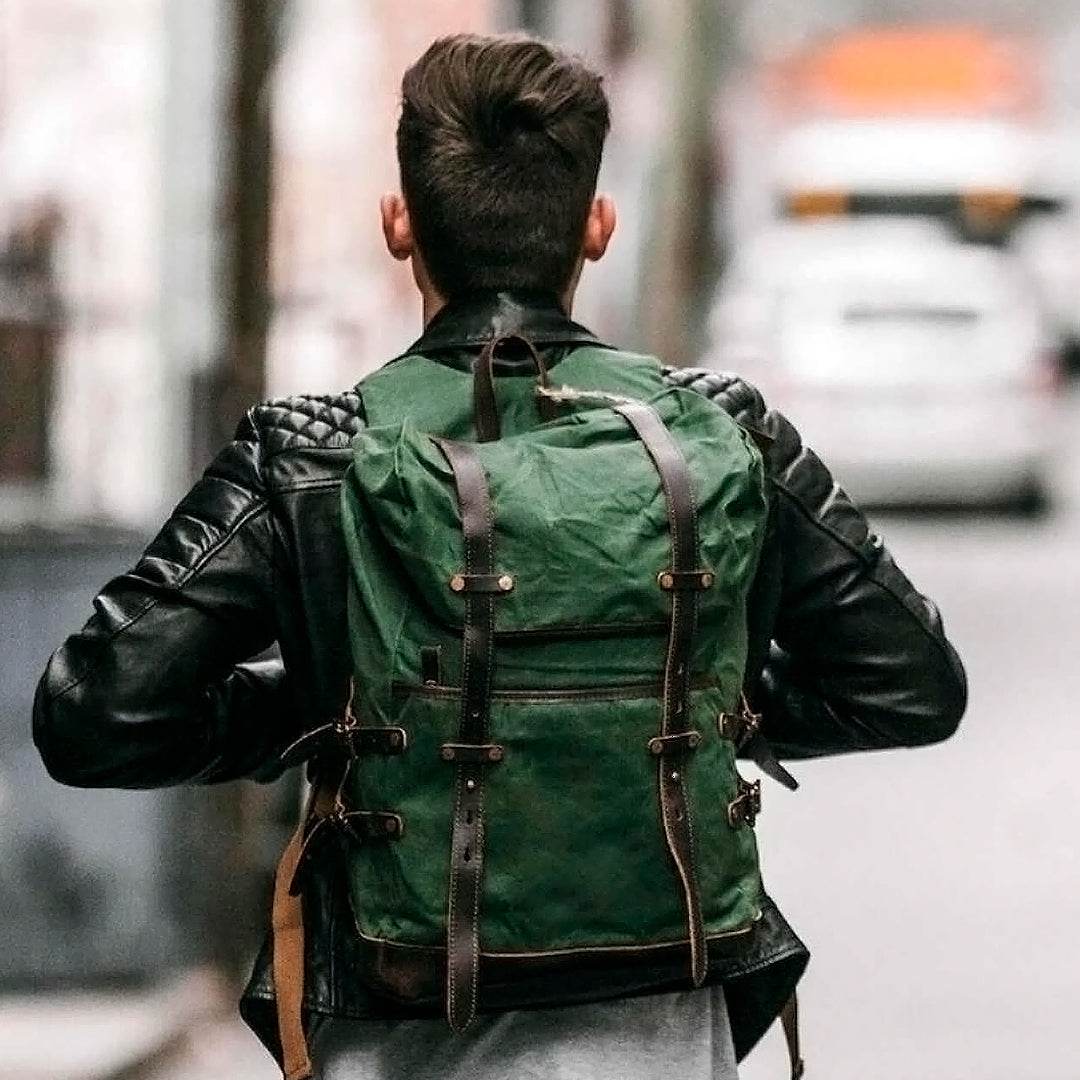 Mochila Notebook BP 114 Lona+Couro - BAGYPACK