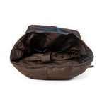 Mochila Notebook BP 114 15.6" em Lona e Couro. Casual-Chique BAGYPACK