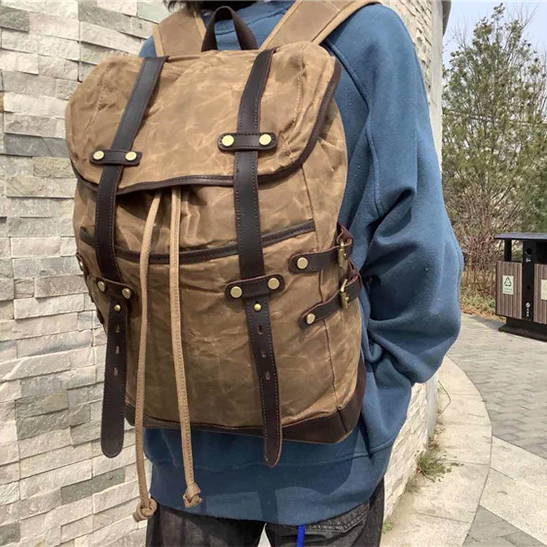 Mochila Notebook BP 114 Lona+Couro - BAGYPACK