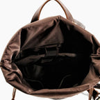 Mochila BP 115 Notebook 15.6" Roll-Top em Lona Couro BAGYPACK