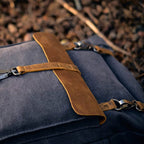 Mochila BP 116 Notebook 15.6" em Lona e Couro BAGYPACK