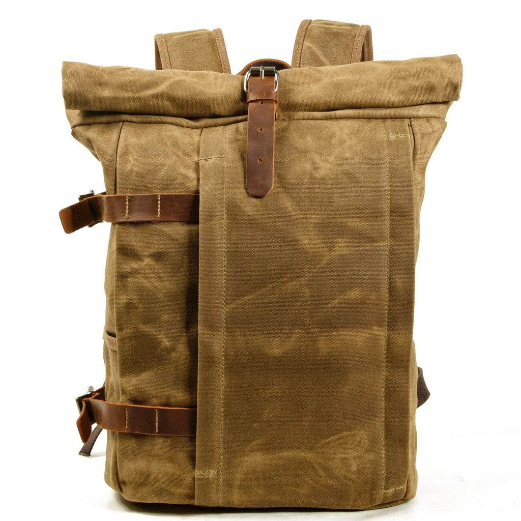 Mochila BP 120 Notebook 15.6" em Lona e Couro BAGYPACK