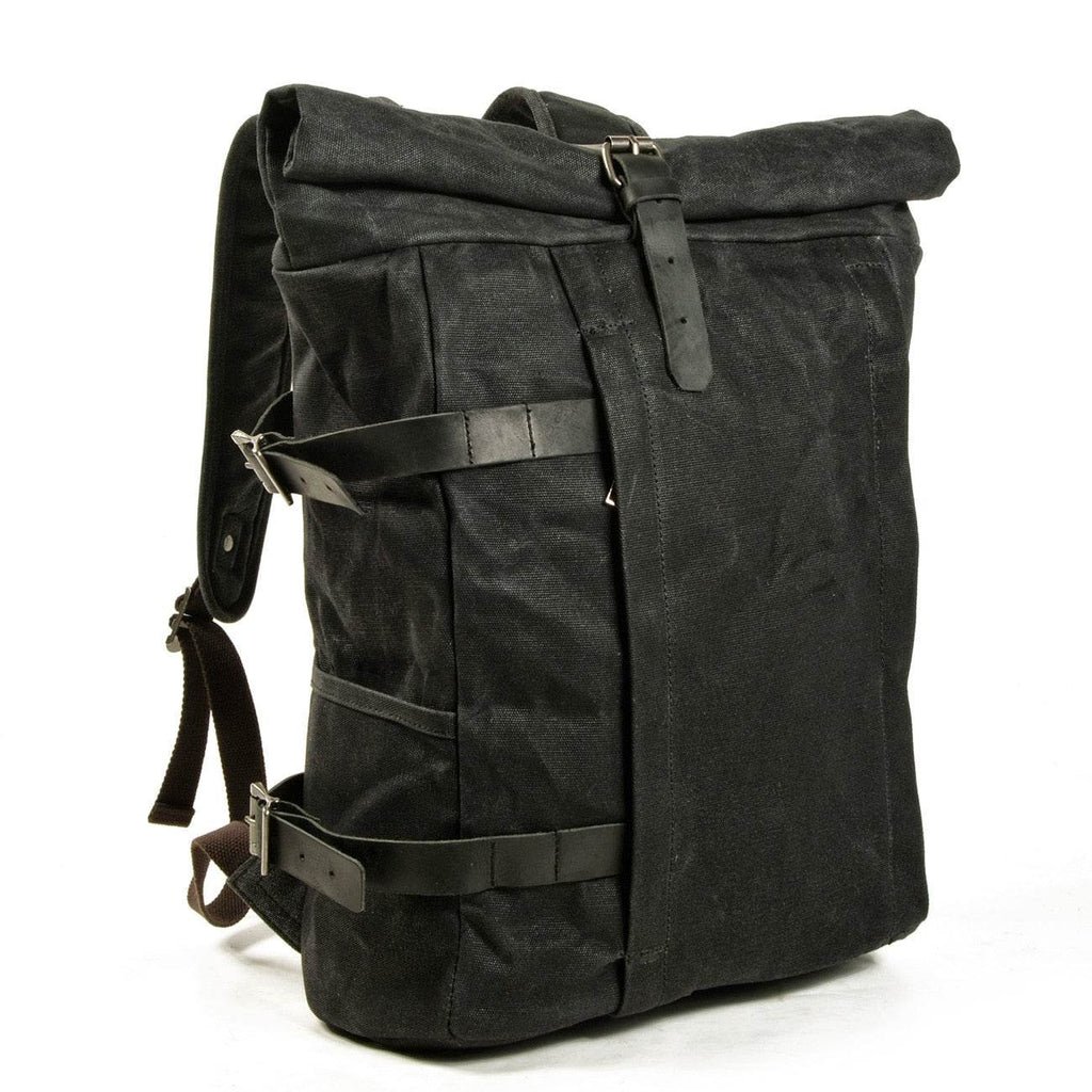 Mochila BP 120 Notebook 15.6" em Lona e Couro BAGYPACK