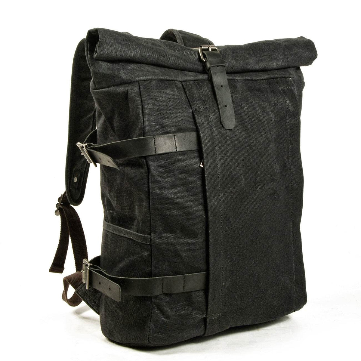 Mochila BP 120 Notebook 15.6" em Lona e Couro BAGYPACK