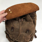 Mochila BP 122 Lona+Couro Notebook 15.6". Grande Capacidade BAGYPACK