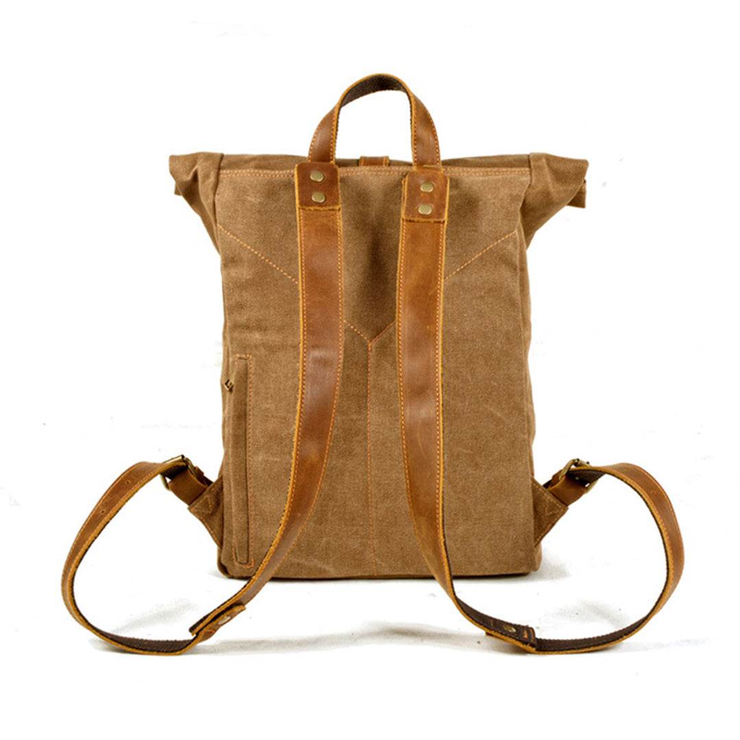 Mochila Notebook BP 127 Lona + Couro Notebook 15" BAGYPACK
