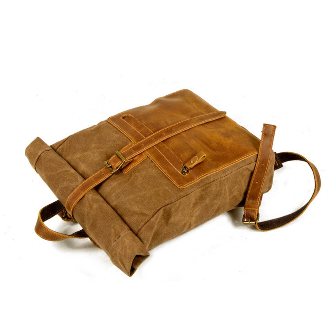 Mochila Notebook BP 127 Lona + Couro Notebook 15" BAGYPACK