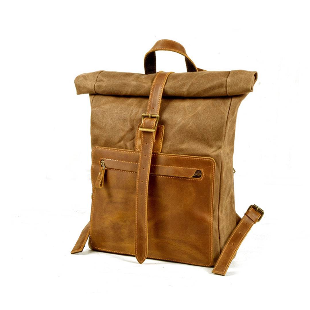 Mochila Notebook BP 127 Lona+Couro - BAGYPACK