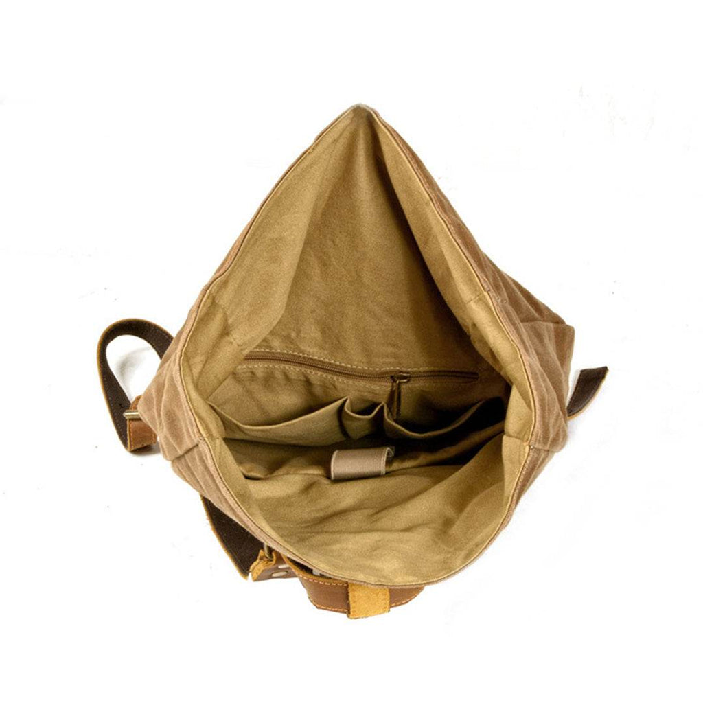 Mochila Notebook BP 127 Lona + Couro Notebook 15" BAGYPACK