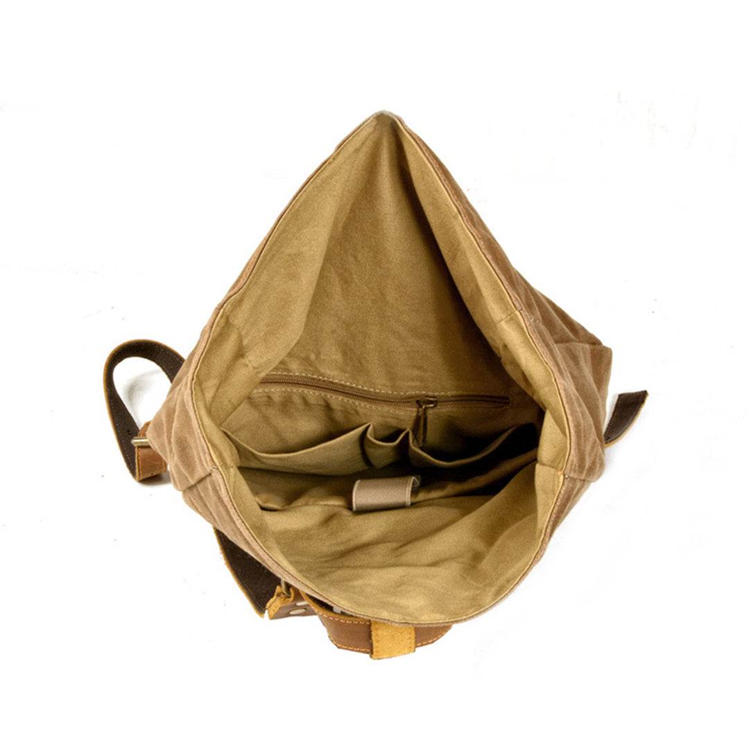 Mochila Notebook BP 127 Lona + Couro Notebook 15" BAGYPACK