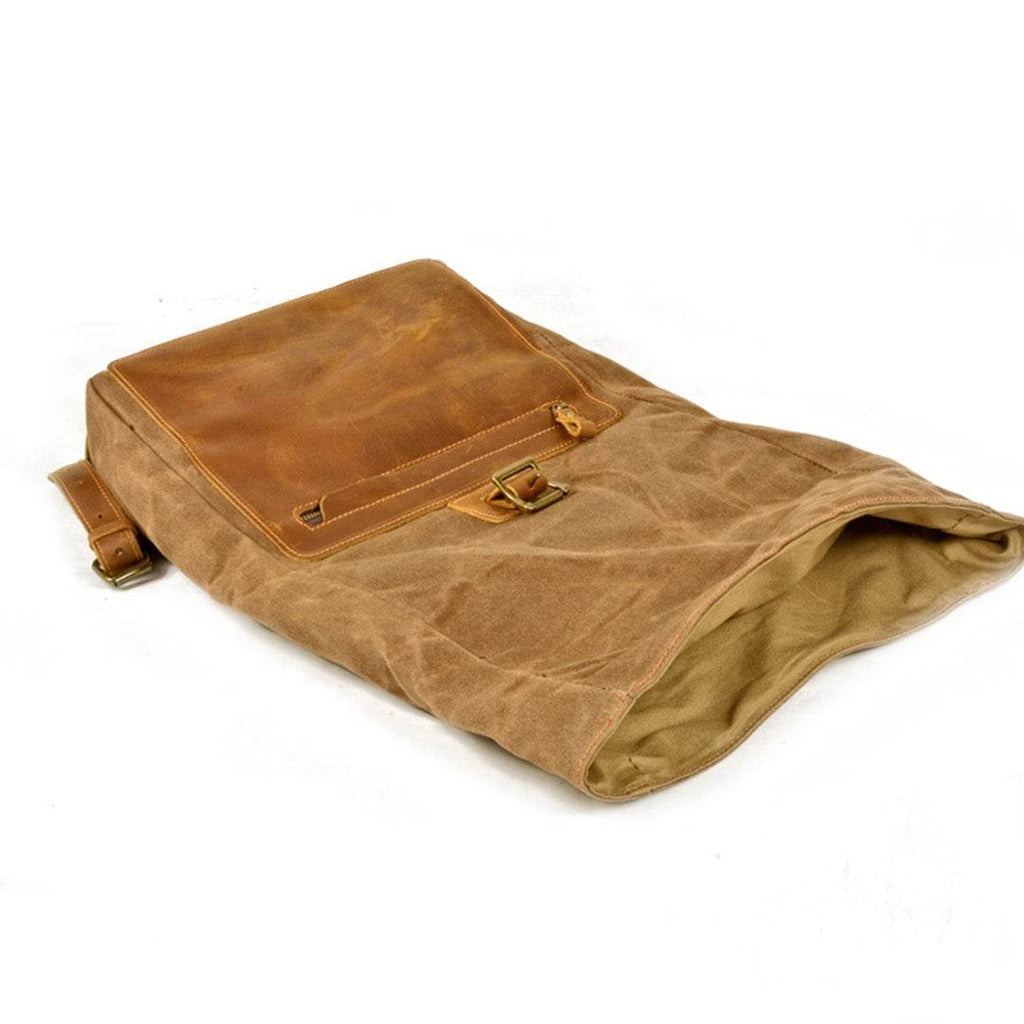 Mochila Notebook BP 127 Lona + Couro Notebook 15" BAGYPACK