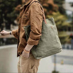 Bolsa Tote Bag BP 204 Lona+Couro - BAGYPACK
